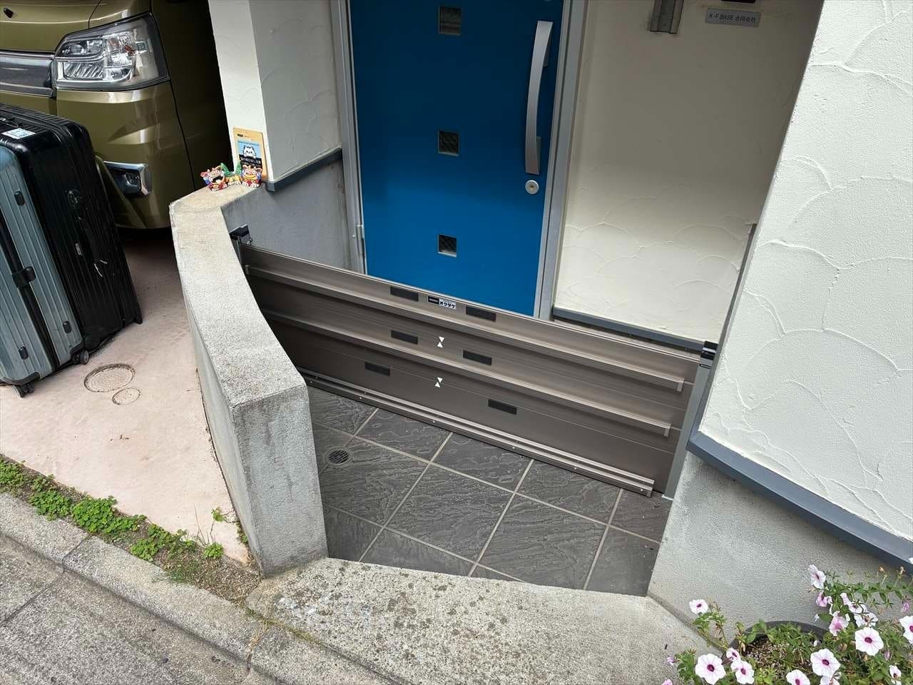 K様邸止水板設置工事の施工事例写真